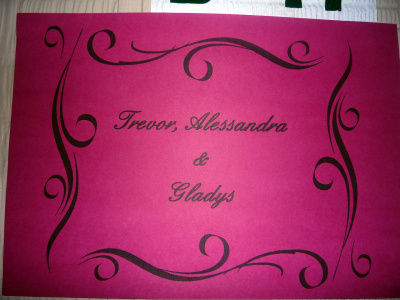 Our Placecard